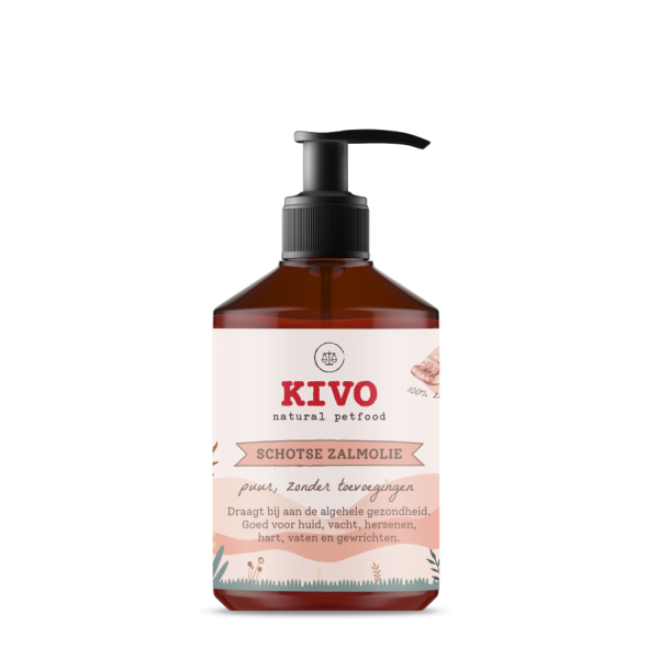 Kivo zalmolie 500 productafbeelding